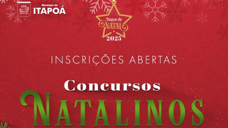 Abertura do Toque de Natal 2025 encanta Itapoá com espetáculo de luzes e Papai Noel